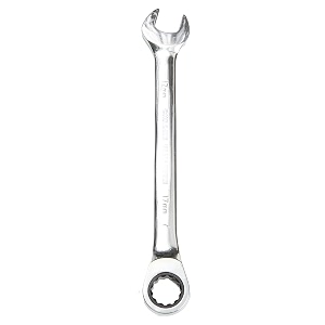 taparia 17mm gear wrench combination spanner made of chrome vanadium steel combination ratchet spanner crv steel mirror polish finish anti rust coating