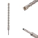 TAPARIA 24mm Cross Point Tip SDS Plus Hammer Drill Bit for Concrete/Masonry Drilling (HDC 24400, 24x340x400 mm)-Home, DIY, Professional, Construction, Brick, Wall-Drilling