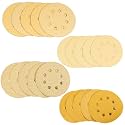 Taparia 5" (125 mm) Velcro Disc,5 Pc x Grit 60, 100, 180, 320. Pack of 20