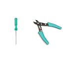 TAPARIA 831 Screw Driver Set with Neon Bulb Silver