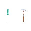 TAPARIA 831 Screw Driver Set with Neon Bulb Silver