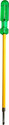 TAPARIA 2-in-1 Double Ended Screwdriver Heavy Duty Dual Tip Screwdriver Long Handle Screwdriver Set