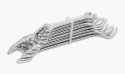 TAPARIA DEP08 Taparia DEP-08 Double Ended Spanner Set, Open End, ‎20 x 5.5 x 4.5 cm Double Sided Open End Wrench