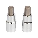 Taparia Hex Bit Socket BSH 10mm / 12mm set of 2 pc, ½ “ Square Drive, 10mm & 12mm, Allen Hex Socket – Suitable for Automotive, Industrial & DIY Applications.