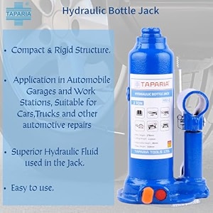 taparia hydraulic bottle jack 12 ton