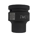 TAPARIA Impact Socket IMC 17, 3/4"(19mm) Square drive size, Chrome-Molybdenum Steel for durability and long life, 6 Point or HEX Impact Socket for Automobile, Industrial, Construction, Professional