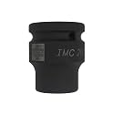 TAPARIA Impact Socket IMC 20, 3/4"(19mm) Square drive size, Chrome-Molybdenum Steel for durability and long life, 6 Point or HEX Impact Socket for Automobile, Industrial, Construction, Professional