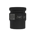 TAPARIA Impact Socket IMC 26, 3/4"(19mm) Square drive size, Chrome-Molybdenum Steel for durability and long life, 6 Point or HEX Impact Socket for Automobile, Industrial, Construction, Professional