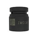TAPARIA Impact Socket IMD 38, 1" (25.4mm) Square drive size, Chrome-Molybdenum Steel for durability and long life, 6 Point or HEX Impact Socket for Automobile, Industrial, Construction, Professional