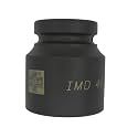 TAPARIA Impact Socket IMD 46, 1" (25.4mm) Square drive size, Chrome-Molybdenum Steel for durability and long life, 6 Point or HEX Impact Socket for Automobile, Industrial, Construction, Professional