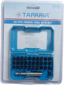 TAPARIA Power Tool Bits Set (32pcs) Magnetic Power Tool Bits Set Iron Blue Screw Driver Set Screwdriver Bit Set