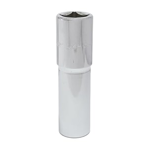 taparia socket made of chrome vanadium steel 6 point deeplong socket silver l 14h of 1234 127mm square drive size suitable for automobile industrial fabrication professional amp home use