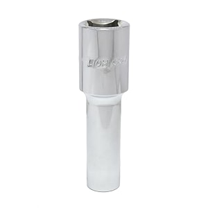 taparia socket made of chrome vanadium steel 6 point deeplong socket silver l 10h of 1234 127mm square drive size suitable for automobile industrial fabrication professional amp home use