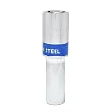 TAPARIA Socket made of Chrome Vanadium Steel 6 Point Deep/Long Socket (Silver), L 11H of 1/2" (12.7mm) Square drive size, Suitable for Automobile, Industrial, Fabrication, Professional &amp; Home Use