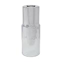 TAPARIA Socket made of Chrome Vanadium Steel 6 Point Deep/Long Socket (Silver), L 22H of 1/2" (12.7mm) Square drive size, Suitabe for Automobile, Industrial, Fabrication, Professional &amp; Home Use