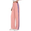 Tapata Women's 26/28/30/32/34/36 Inseam Track Pants Loose Straight Leg Jogging Sweatpants Warm-Up Sports Athletic Running