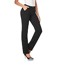 Tapata Women39s 283939303939323939343939 Stretchy Straight Dress Pants