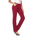Tapata Women39s 283939303939323939343939 Stretchy Straight Dress Pants