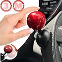 ???????? Tape | Car Joystick Push Start Button Cover, Metal Push to Start Accessories, Starter Engine Stop Button Cover, Cool Car Accessories Interior Decor Push to Rocker, Red.