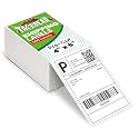 TAPEBEAR 4x6 Direct Thermal Shipping Labels Fan-Fold 500Labels Top-Coated