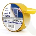 TAPEBEAR Double Side Carpet Tape 2inch x 40Yard Rug Tape Carpet Gripper