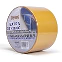 TAPEBEAR Double Side Carpet Tape 4inch x 40Yard Rug Tape Carpet Gripper