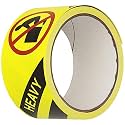 TapeCase SHIPLBL-051 Shipping Packing Labels"Heavy", Yellow/Red/Black - 500 per Pack (1 Pack)