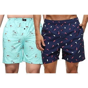 tapia men39s cotton regular printed boxer shorts for men pack of 2combo 222