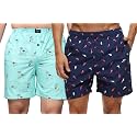 Tapia Men's Cotton Regular Printed Boxer Shorts for Men (Pack of 2)(Combo 2.22)