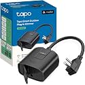 Tapo Smart Dimmer for Outdoor Lighting, Matter, App Control, IP65 Weatherproof, Works with Siri, Alexa, Google, ETL Certified, Energy Monitoring, 150 WLED/CFL, 2.4GHz WiFi Only
