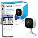 Tapo TP-Link Mini Smart Security Camera, Indoor CCTV, Compatible with Alexa &amp; Google Home, No Hub Required, 1080p, 2-Way Audio, Night Vision, SD Storage, Device Sharing C100