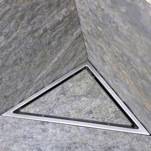 Tapsa Floor Stainless Steel Push Down Strainer