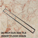 Tapsa Floor Stainless Steel Push Down Strainer (90 cm Set of 1)