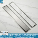 Tapsa Floor Stainless Steel Push Down Strainer (60 cm Set of 1)