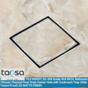 Tapsa Floor Stainless Steel Push Down Strainer