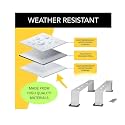 TAQA Heavy Duty Air Conditioner Stand – Outdoor Unit Floor Mounting Bracket for 1 Ton, 1.5 Ton, &amp; 2 Ton ACs – Durable Support for Split Acs