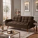 Tarantino 3-Seater Convertible Sofa Cum Bed 