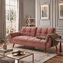Tarantino 3-Seater Convertible Sofa Cum Bed 