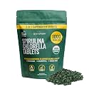 On Target Living Organic Spirulina Chlorella | Supergreens | USDA Organic | 1000 Tablets - 250 G (8.8 oz) | Vegan | Alkalyzing | Nutrient Dense | Protein Dense