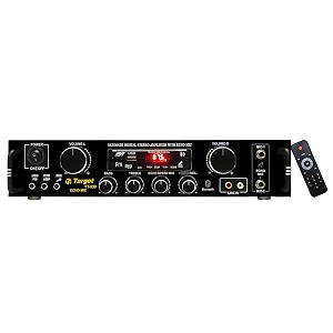 target - tt - 530 hifi stereo amplifier digital tech rms 80 watts with usbauxmicbluthoothav2rc-built in bluthooth with 4440 double ic circuit power av amplifier perfect for home and outdoor