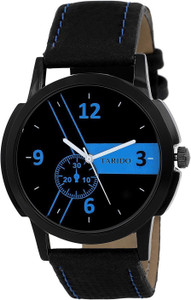 Tarido Exclusive watch black dial black leather