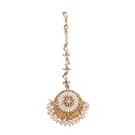 TARINIKA Simmi Antique Maang Tikka - Indian Jewelry for Women- Nethi Chutti