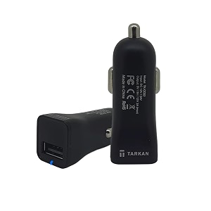 tarkan 24a turbo fast charge 20 super quick car charger for all smartphones black