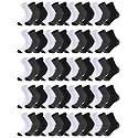 Tarpop Bulk Socks Mens Moisture Wicking Casual Sports Ankle Socks Bulk for Homeless Unisex Adult
