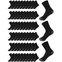 Tarpop Bulk Socks Mens Moisture Wicking Casual Sports Ankle Socks Bulk for Homeless Unisex Adult
