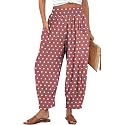 TARSE Women39s Linen Wide Leg Pants Baggy
