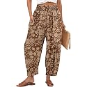 TARSE Women39s Linen Wide Leg Pants Baggy