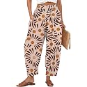 TARSE Women39s Linen Wide Leg Pants Baggy