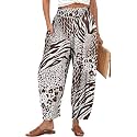 TARSE Women39s Linen Wide Leg Pants Baggy