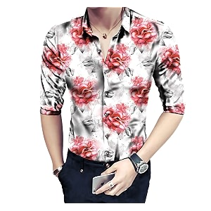 Tarshika Mens Regular Fit Shirt